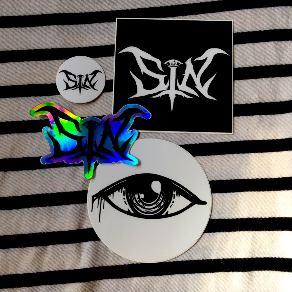 SIN sticker bundle